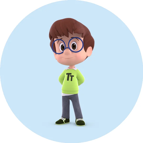 Tete, personaje de Cleo & Cuquín