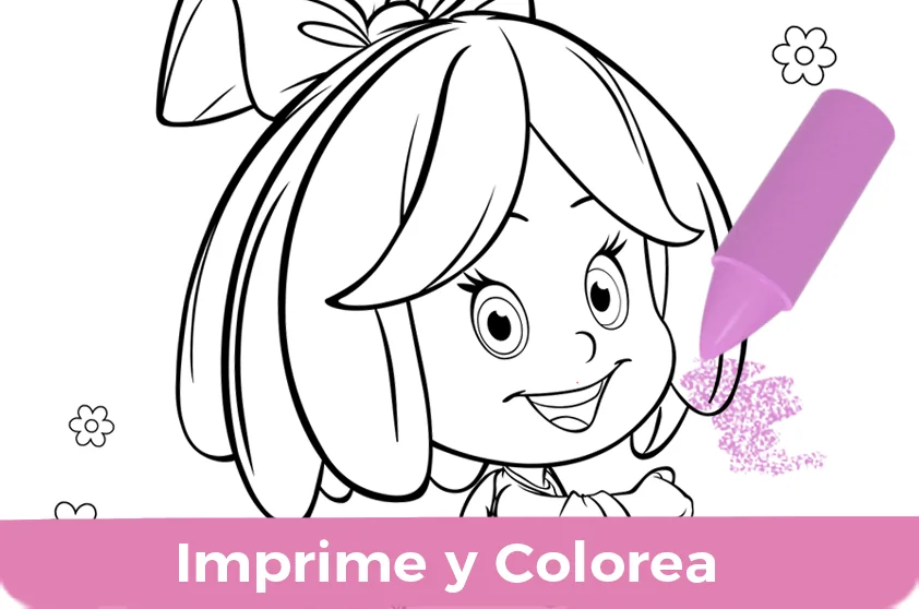 Ficha para imprimir de Cleo & Cuquín