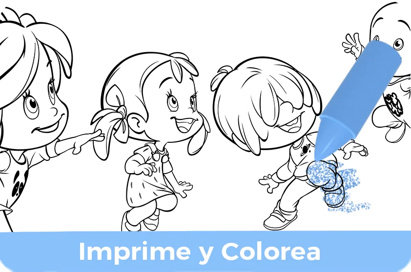 Ficha para imprimir de Cleo & Cuquín